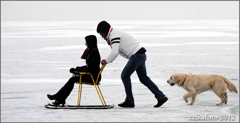 A t&eacute;li Balaton